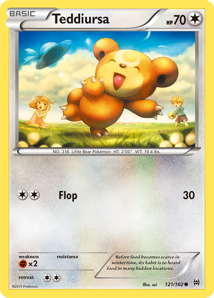 Teddiursa (121/162) [XY: BREAKthrough] - The Mythic Store | 24h Order Processing