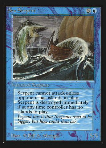Sea Serpent [International Collectors' Edition] - The Mythic Store | 24h Order Processing