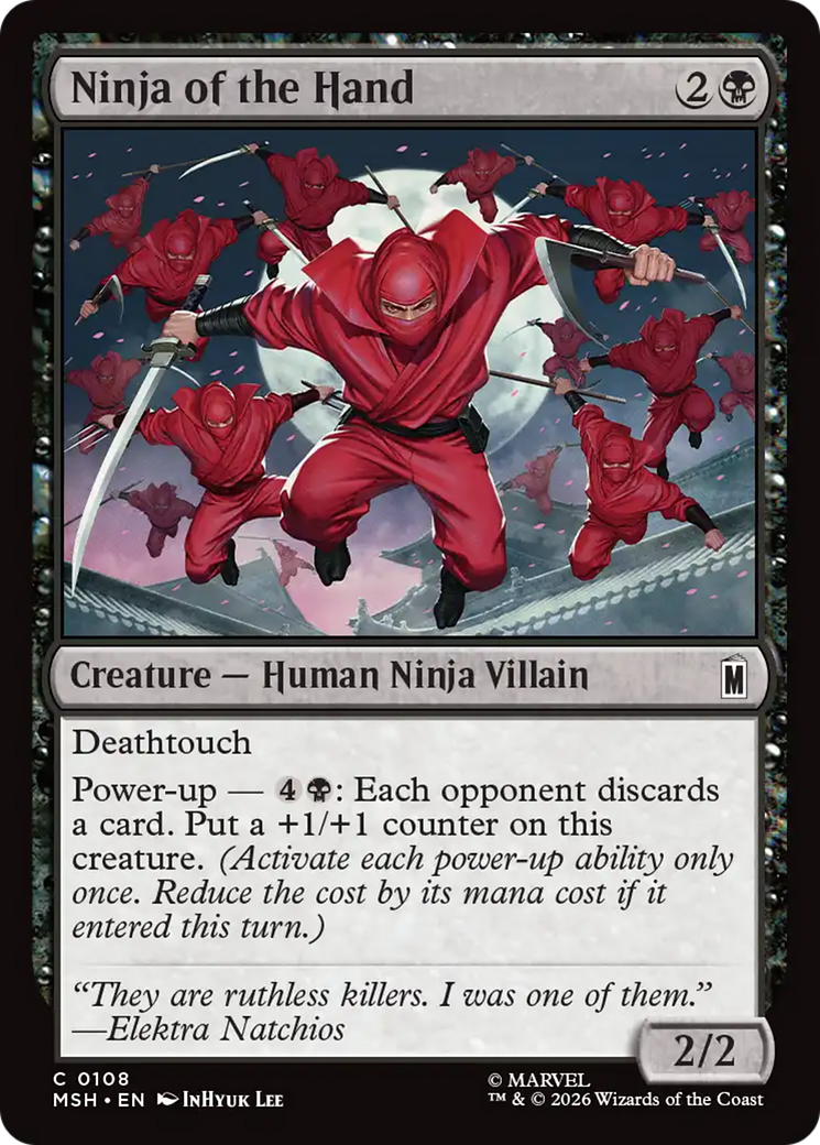 Ninja of the Hand [Marvel Super Heroes] - The Mythic Store | 24h Order Processing