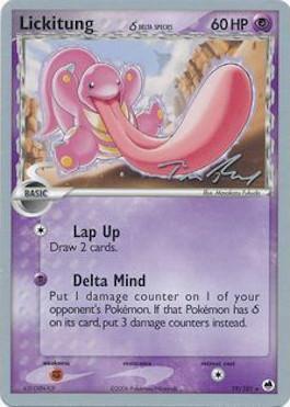 Lickitung (19/101) (Delta Species) (Legendary Ascent - Tom Roos) [World Championships 2007] - The Mythic Store | 24h Order Processing