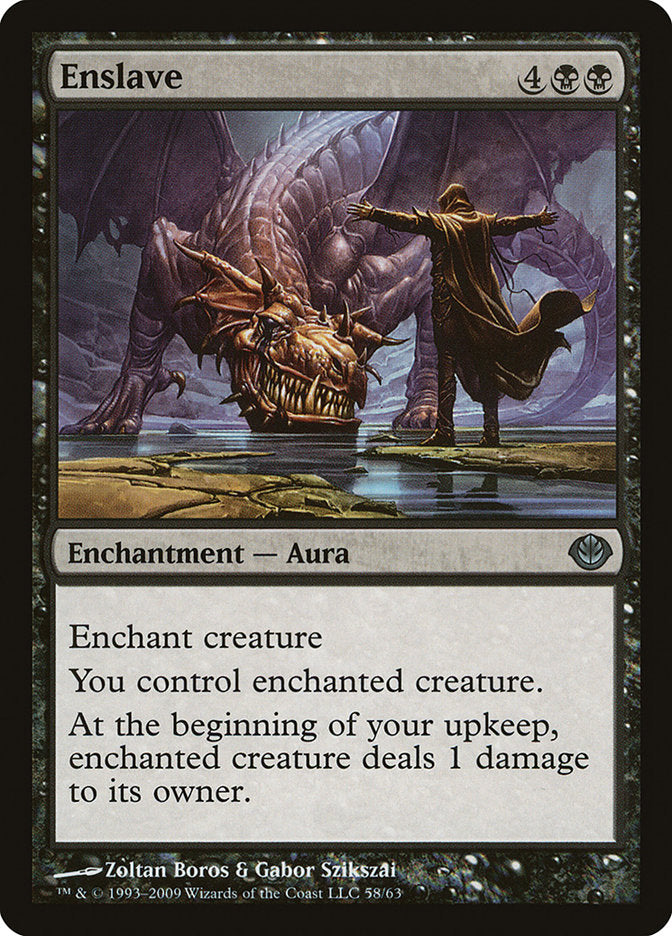 Enslave [Duel Decks: Garruk vs. Liliana] - The Mythic Store | 24h Order Processing