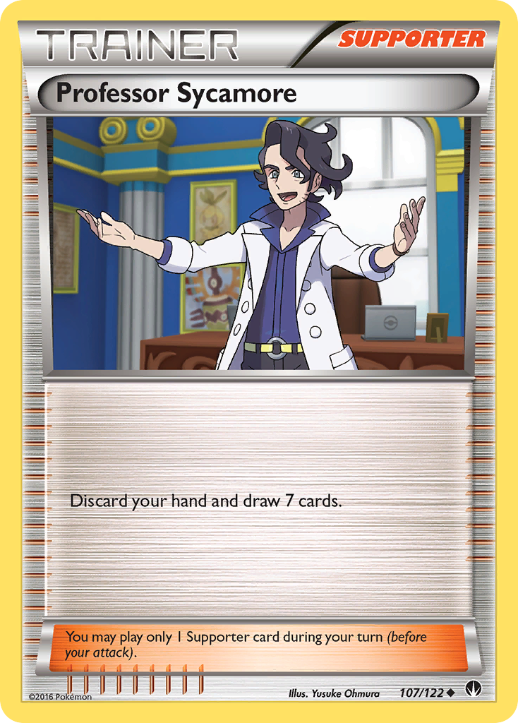 Professor Sycamore (107/122) [XY: BREAKpoint] - The Mythic Store | 24h Order Processing