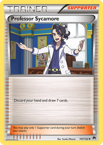 Professor Sycamore (107/122) [XY: BREAKpoint] - The Mythic Store | 24h Order Processing