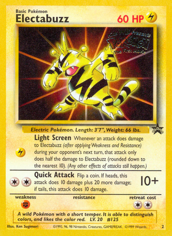 Electabuzz (2) [Wizards of the Coast: Black Star Promos] - The Mythic Store | 24h Order Processing