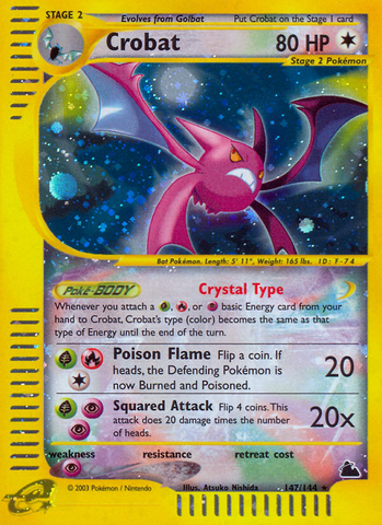 Crobat (147/144) [Skyridge] - The Mythic Store | 24h Order Processing