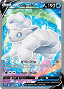 Alolan Vulpix V (173/195) [Sword & Shield: Silver Tempest] - The Mythic Store | 24h Order Processing