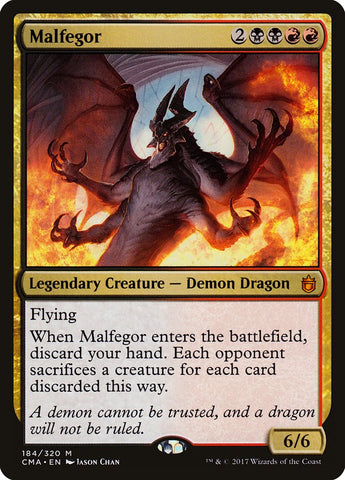 Malfegor [Commander Anthology] - The Mythic Store | 24h Order Processing
