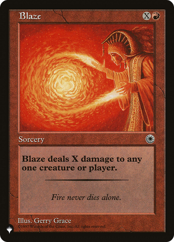 Blaze [The List] - The Mythic Store | 24h Order Processing