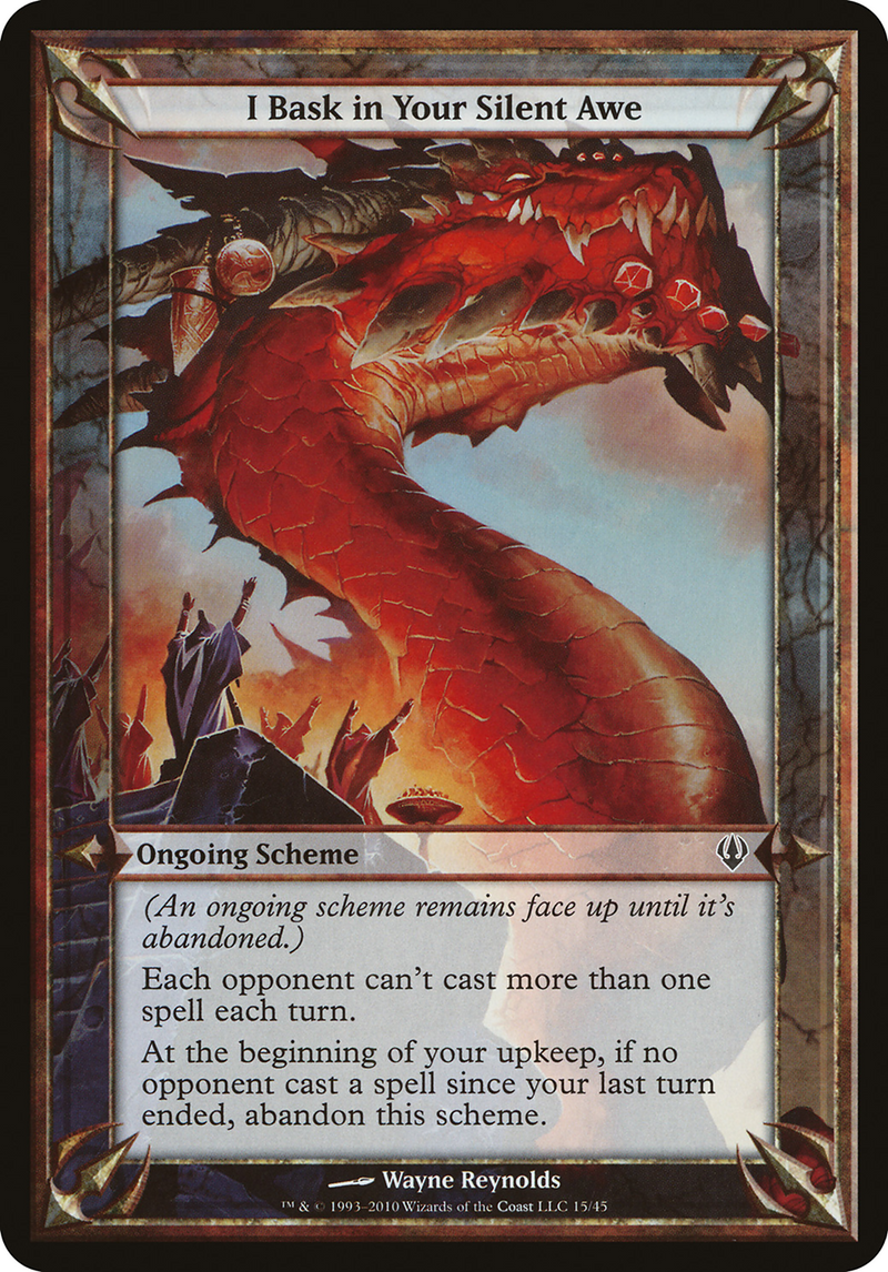 I Bask in Your Silent Awe (Schemes) [Archenemy Schemes] - The Mythic Store | 24h Order Processing