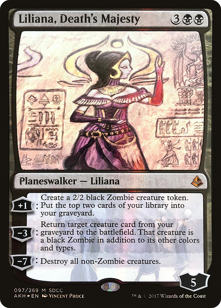 Liliana, Death's Majesty [San Diego Comic-Con 2017] - The Mythic Store | 24h Order Processing