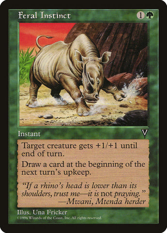 Feral Instinct [Visions] - The Mythic Store | 24h Order Processing