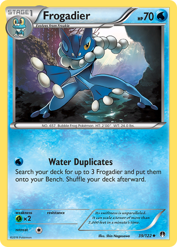 Frogadier (39/122) [XY: BREAKpoint] - The Mythic Store | 24h Order Processing