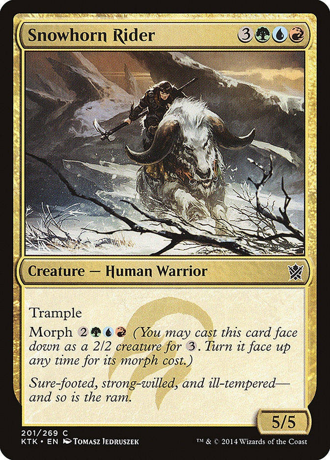 Snowhorn Rider [Khans of Tarkir] - The Mythic Store | 24h Order Processing