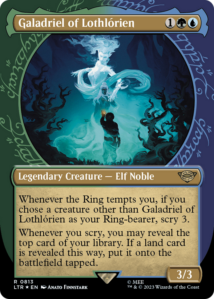 Galadriel of Lothlorien (Showcase) (Surge Foil) [The Lord of the Rings: Tales of Middle-Earth] - The Mythic Store | 24h Order Processing