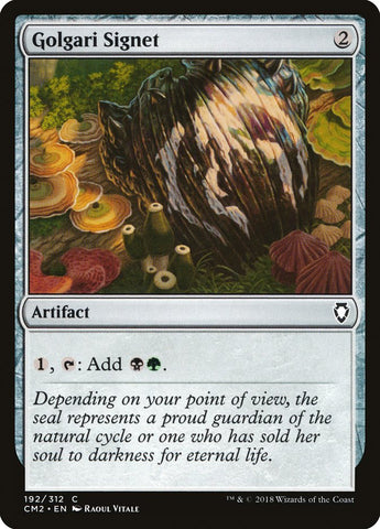Golgari Signet (192/312) [Commander Anthology Volume II] - The Mythic Store | 24h Order Processing