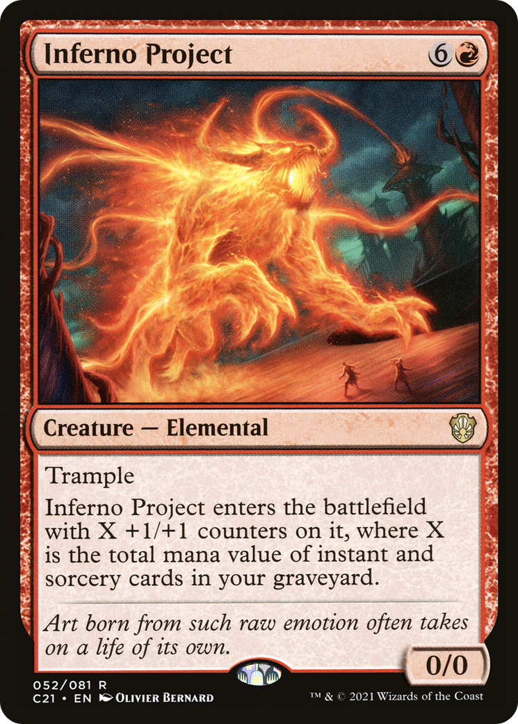 Inferno Project [Commander 2021] - The Mythic Store | 24h Order Processing