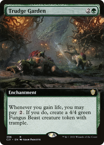 Trudge Garden (Extended Art) [Commander 2021] - The Mythic Store | 24h Order Processing