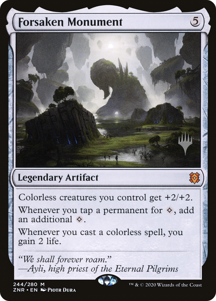 Forsaken Monument (Promo Pack) [Zendikar Rising Promos] - The Mythic Store | 24h Order Processing