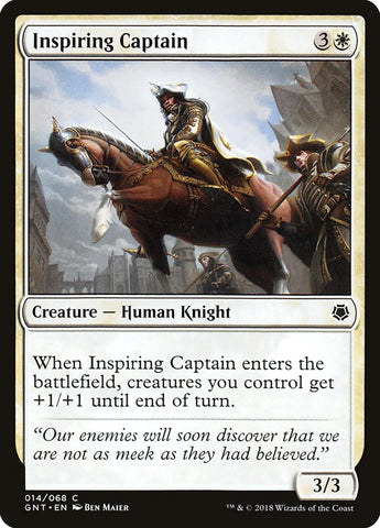 Inspiring Captain [Game Night 2018] - The Mythic Store | 24h Order Processing