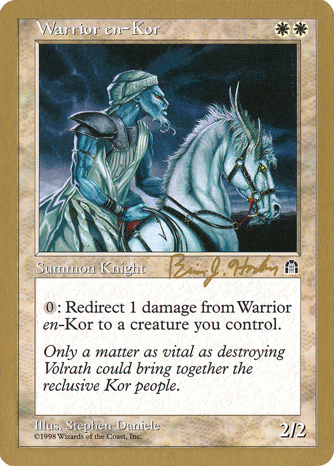 Warrior en-Kor (Brian Hacker) [World Championship Decks 1998] - The Mythic Store | 24h Order Processing
