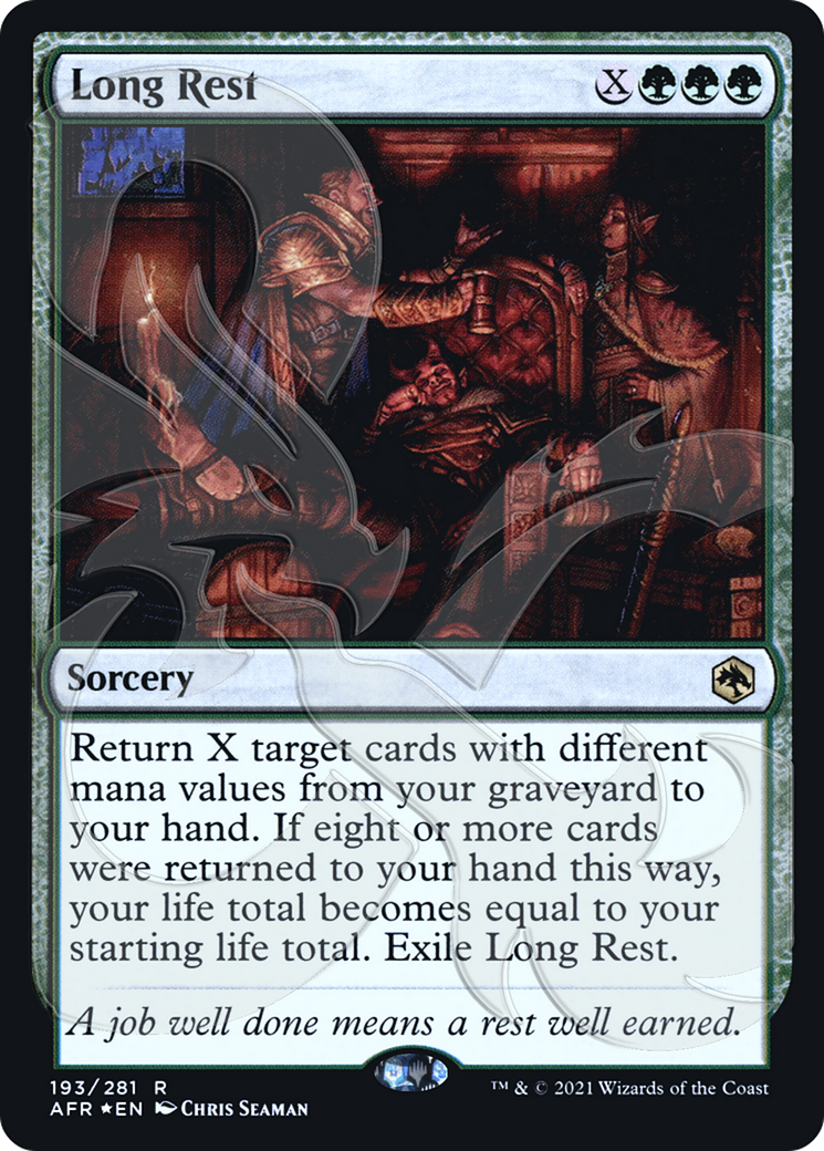 Long Rest (Ampersand Promo) [Dungeons & Dragons: Adventures in the Forgotten Realms Promos] - The Mythic Store | 24h Order Processing