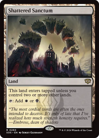 Shattered Sanctum [Secrets of Strixhaven] - The Mythic Store | 24h Order Processing