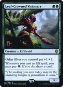 Leaf-Crowned Visionary [Dominaria United Prerelease Promos] - The Mythic Store | 24h Order Processing