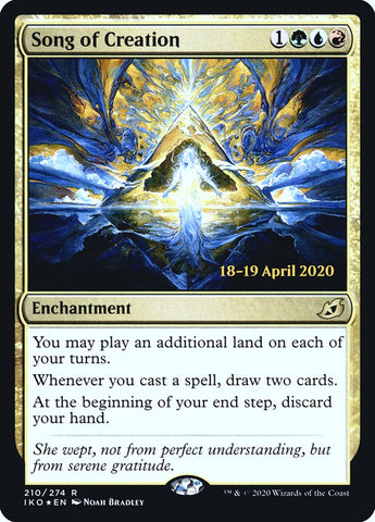 Song of Creation [Ikoria: Lair of Behemoths Prerelease Promos] - The Mythic Store | 24h Order Processing