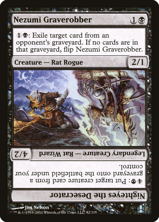 Nezumi Graverobber // Nighteyes the Desecrator [Commander 2011] - The Mythic Store | 24h Order Processing