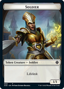 Elf Warrior // Soldier Double-Sided Token [Starter Commander Decks] - The Mythic Store | 24h Order Processing