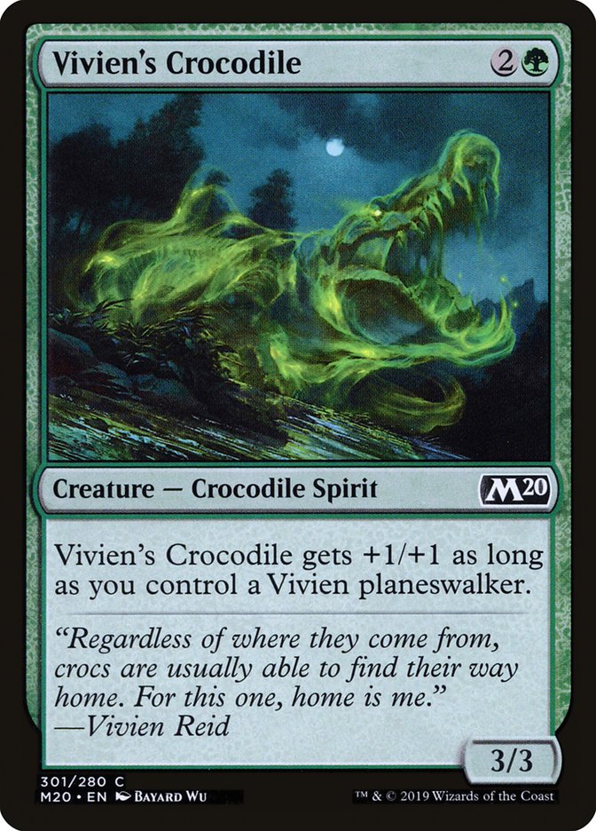 Vivien's Crocodile [Core Set 2020] - The Mythic Store | 24h Order Processing