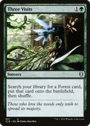 Three Visits [Commander Legends: Battle for Baldur's Gate] - The Mythic Store | 24h Order Processing