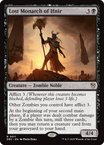 Lost Monarch of Ifnir [Aetherdrift Commander] - The Mythic Store | 24h Order Processing