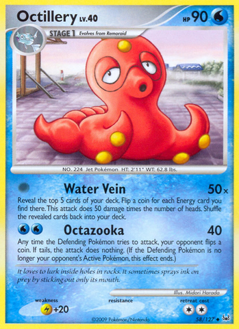 Octillery (58/127) [Platinum: Base Set] - The Mythic Store | 24h Order Processing