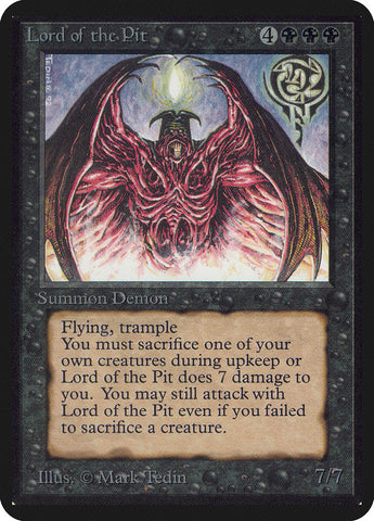 Lord of the Pit [Alpha Edition] - The Mythic Store | 24h Order Processing