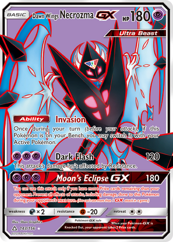 Dawn Wings Necrozma GX (143/156) [Sun & Moon: Ultra Prism] - The Mythic Store | 24h Order Processing