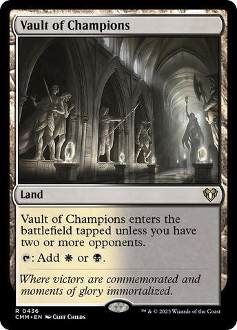 Vault of Champions [Commander Masters] - The Mythic Store | 24h Order Processing
