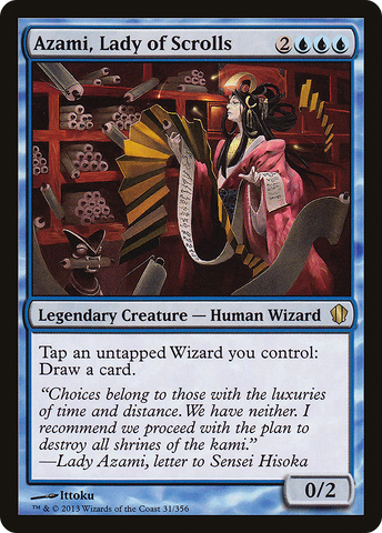Azami, Lady of Scrolls [Commander 2013] - The Mythic Store | 24h Order Processing