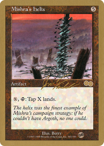 Mishra's Helix (Jon Finkel) (SB) [World Championship Decks 2000] - The Mythic Store | 24h Order Processing