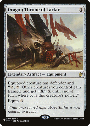 Dragon Throne of Tarkir [The List] - The Mythic Store | 24h Order Processing