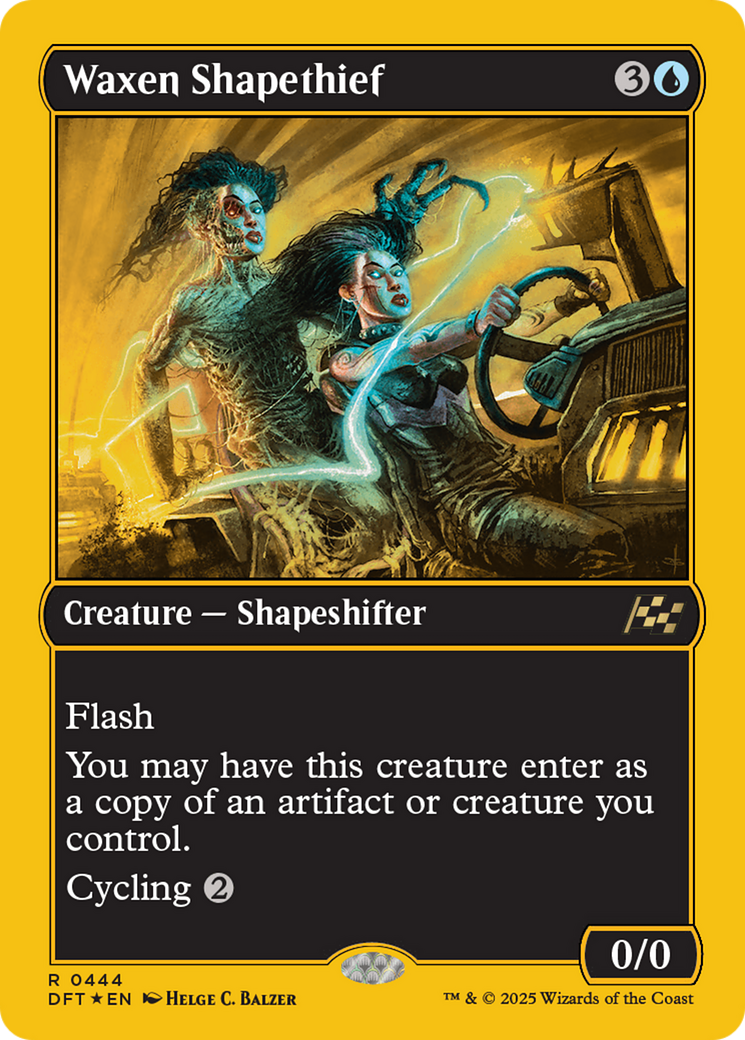 Waxen Shapethief (First-Place Foil) [Aetherdrift] - The Mythic Store | 24h Order Processing