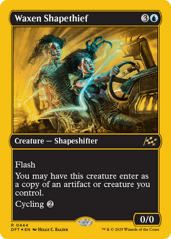 Waxen Shapethief (First-Place Foil) [Aetherdrift] - The Mythic Store | 24h Order Processing