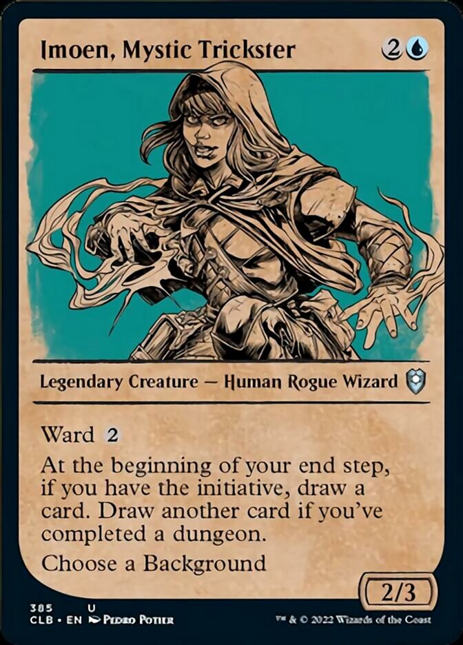 Imoen, Mystic Trickster (Showcase) [Commander Legends: Battle for Baldur's Gate] - The Mythic Store | 24h Order Processing