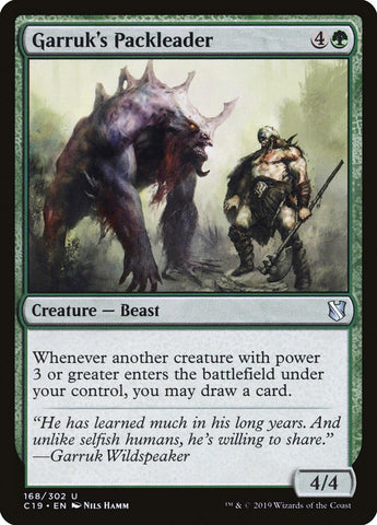 Garruk's Packleader [Commander 2019] - The Mythic Store | 24h Order Processing