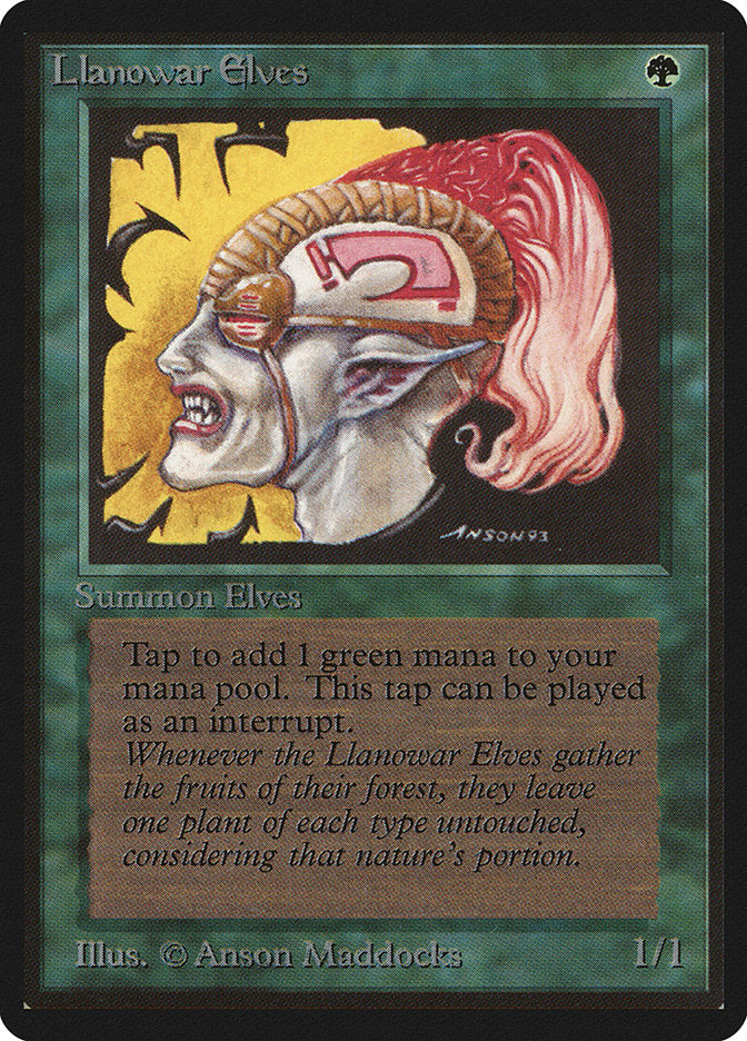 Llanowar Elves [Beta Edition] - The Mythic Store | 24h Order Processing
