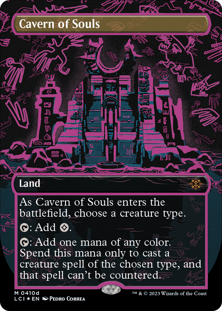 Cavern of Souls (0410d) (Borderless) [The Lost Caverns of Ixalan] - The Mythic Store | 24h Order Processing