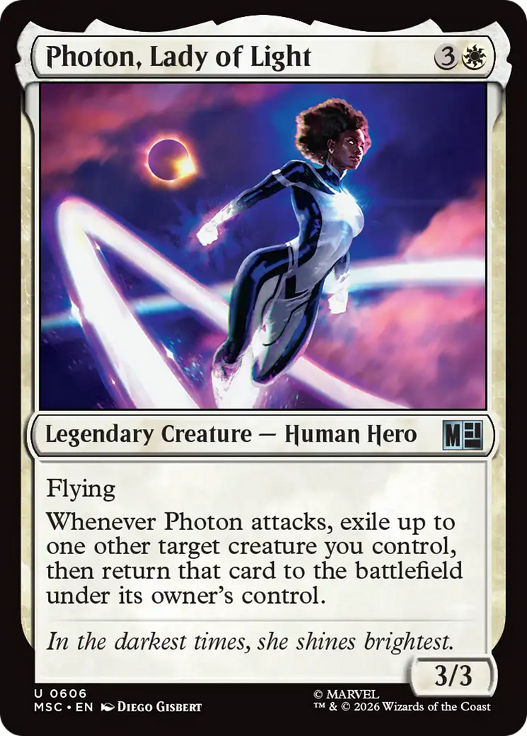Photon, Lady of Light [Marvel Super Heroes Commander] - The Mythic Store | 24h Order Processing