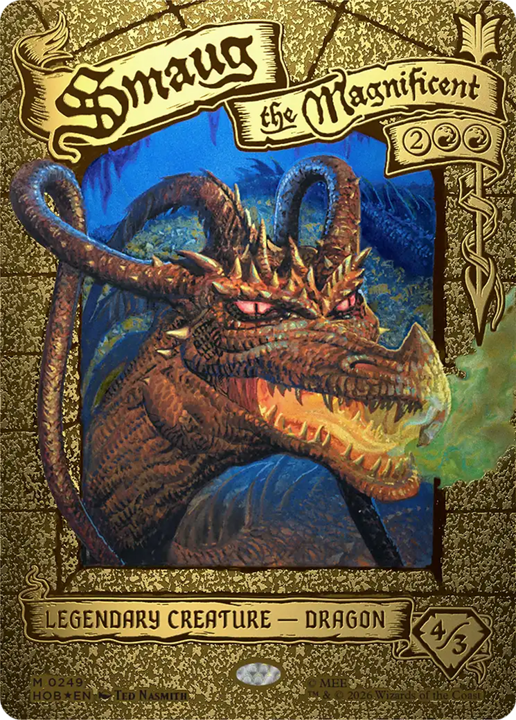 Smaug the Magnificent (Borderless) [The Hobbit] - The Mythic Store | 24h Order Processing