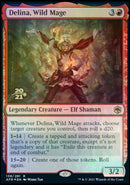 Delina, Wild Mage [Dungeons & Dragons: Adventures in the Forgotten Realms Prerelease Promos] - The Mythic Store | 24h Order Processing