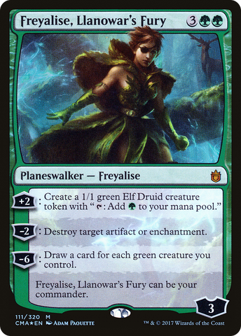 Freyalise, Llanowar's Fury [Commander Anthology] - The Mythic Store | 24h Order Processing